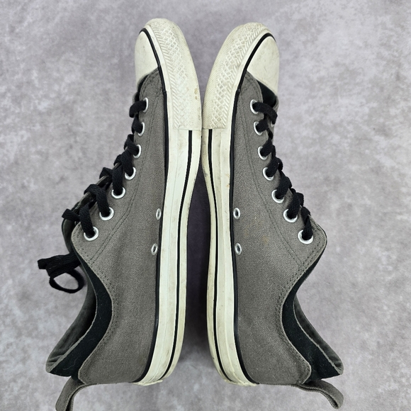 Converse Gray Low Top Chuck Taylor Sneakers - Picture 8 of 11